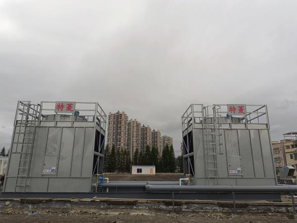 橫流式冷卻塔冬季結冰怎么辦？